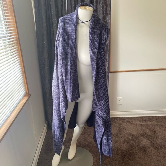 Mudd Sweaters - Mudd Purple open knit cardigan, size 2X